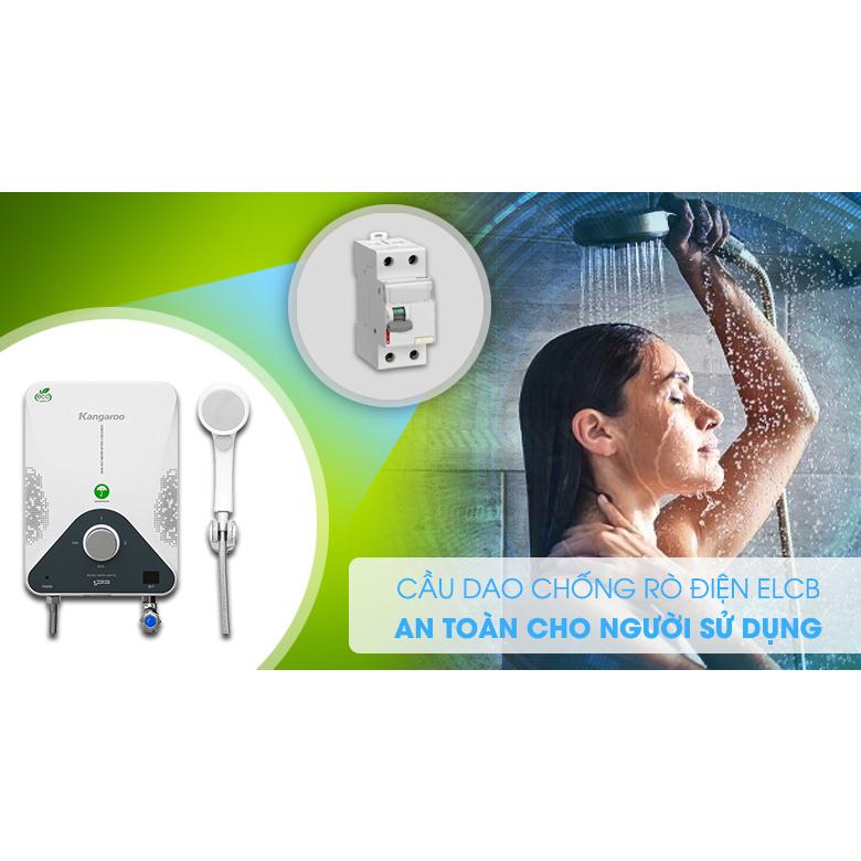 Bình nước nóng hồng ngoại xa Kangaroo KG588WP