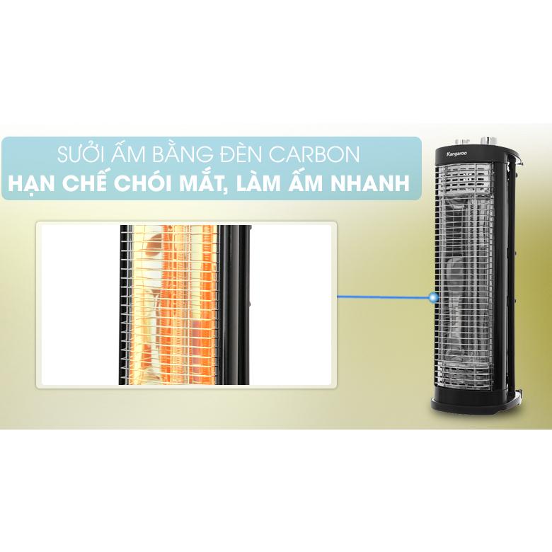 Đèn sưởi carborn KG1028C