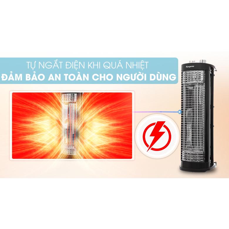 Đèn sưởi carborn KG1028C