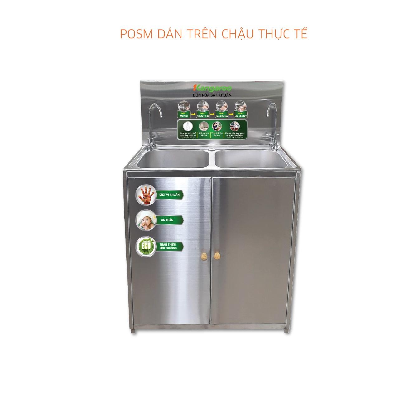 Bồn rửa tay sát khuẩn KG-CV19