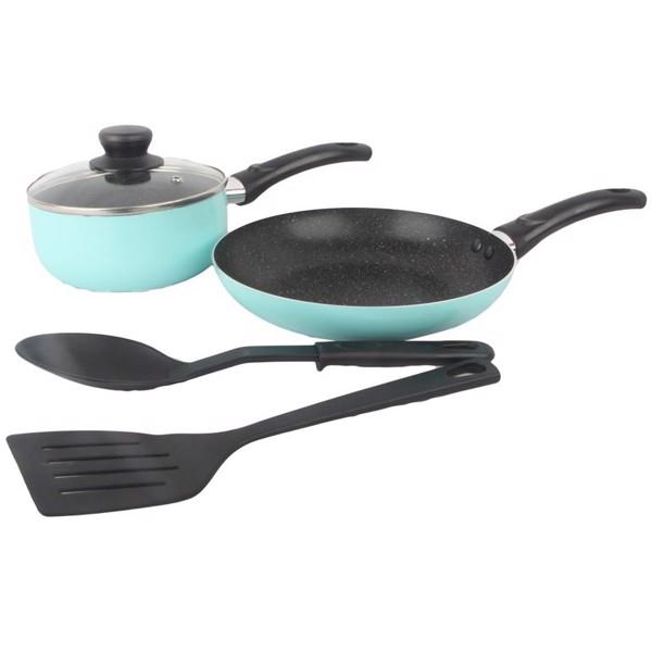 Bộ chảo nồi nhôm Kangaroo KG676