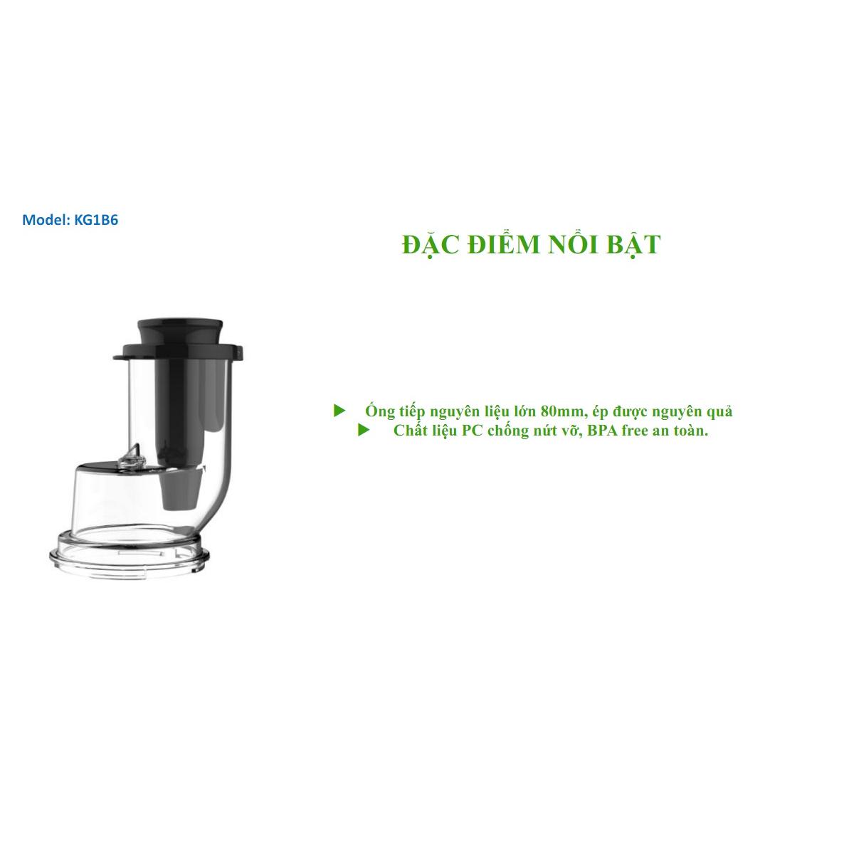 Máy ép chậm Kangaroo KG1B6