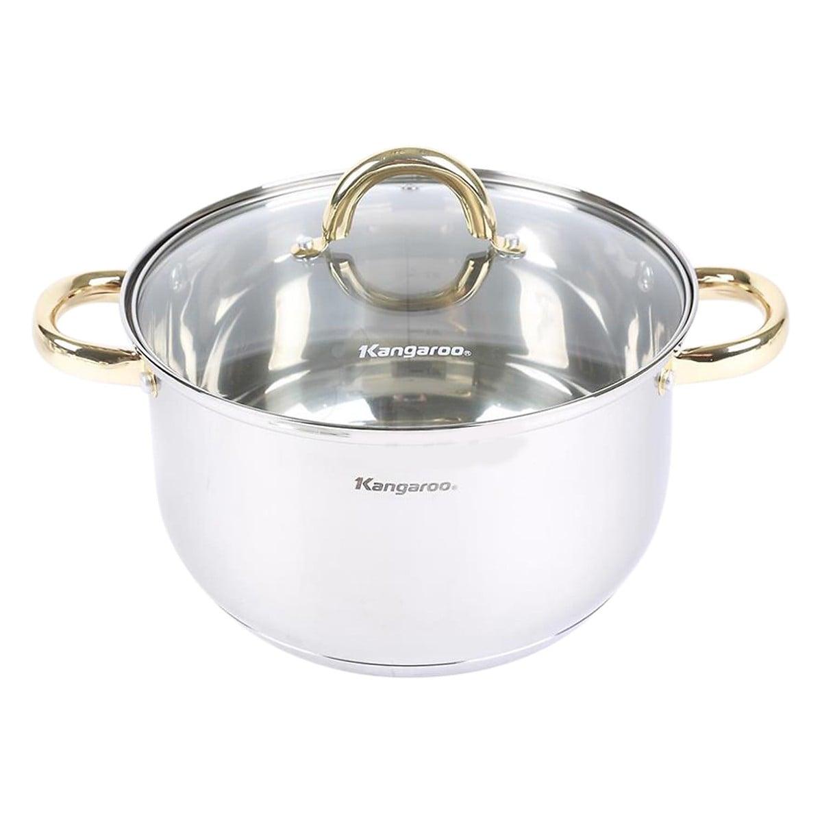 Bộ 3 nồi Inox cao cấp 5 lớp Kangaroo KG865