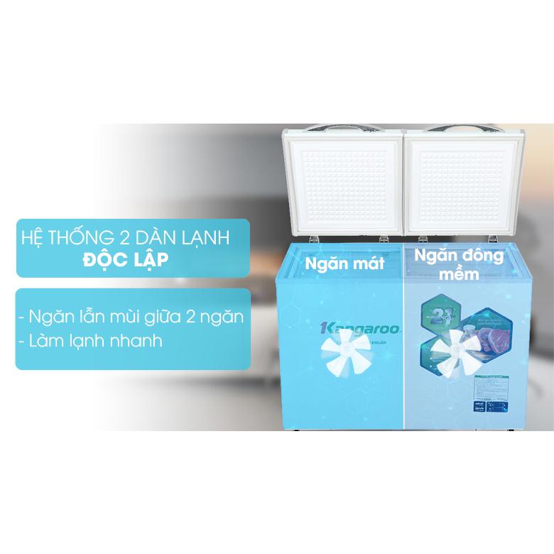 Tủ đông mềm Kangaroo KG400DM2