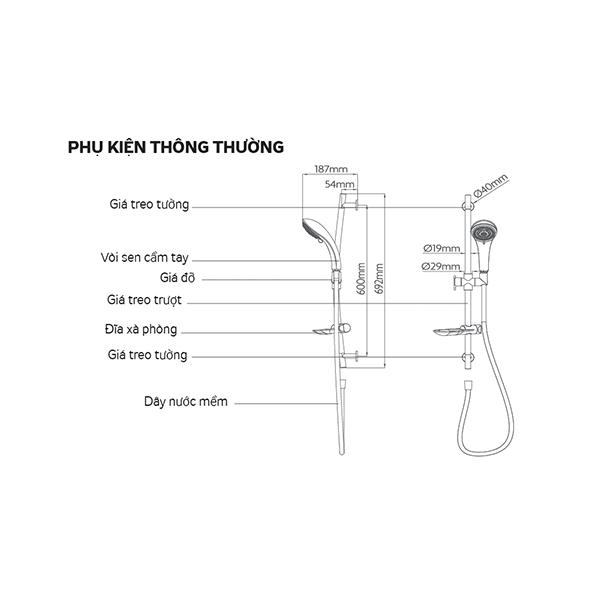 Bình nước nóng trực tiếp Kangaroo KG235G