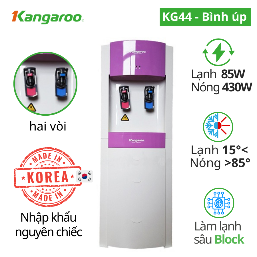 Cây nước nóng lạnh Kangaroo KG44