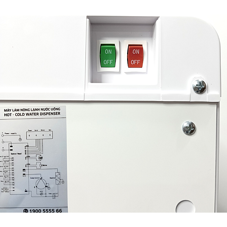 Cây nước nóng lạnh Kangaroo KG63A3