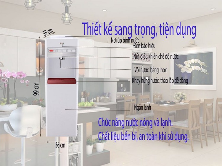 Cây Nước Nóng Lạnh Kangaroo KG33A3