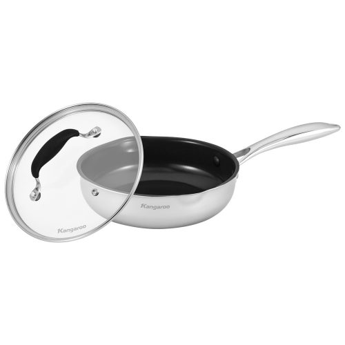 Chảo inox chống dính đáy từ Kangaroo KG3IF2402
