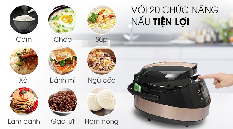 Nồi cơm điện tử Kangaroo KG18DR8