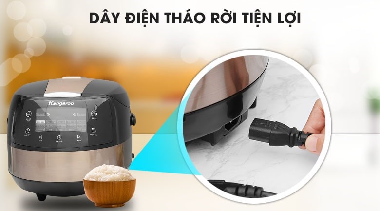 Nồi cơm điện tử Kangaroo KG18DR8