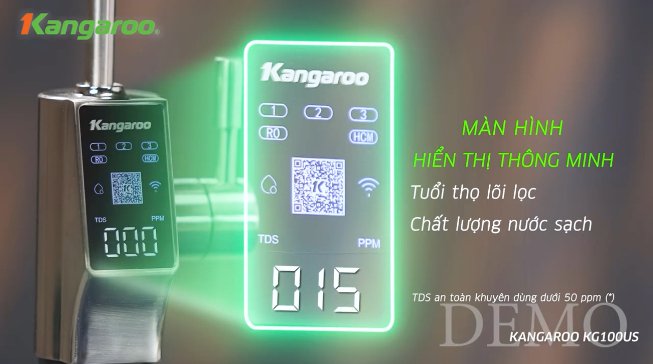 Máy lọc nước Kangaroo Hydrogen KG100US