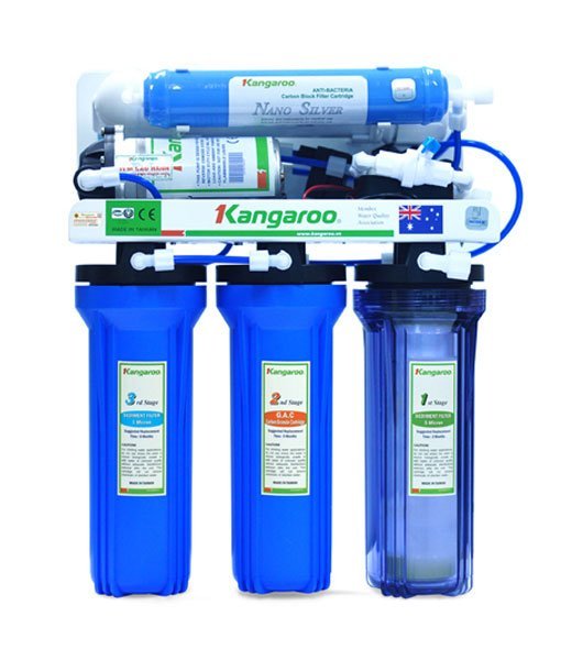 Máy lọc nước Kangaroo 7 lõi không vỏ tủ KG107