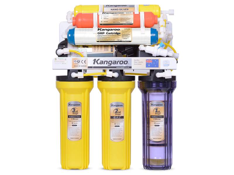 Máy lọc nước Kangaroo 7 lõi không vỏ tủ KG117