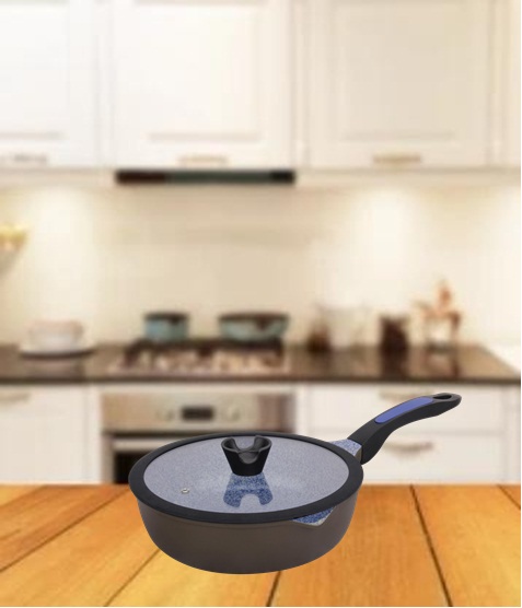 Chảo nhôm chống dính, đáy từ, size 26cm, KG213L