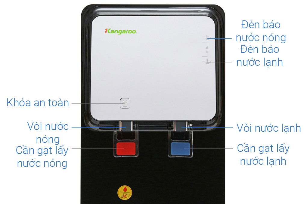 Cây nước nóng lạnh Kangaroo KG61A3