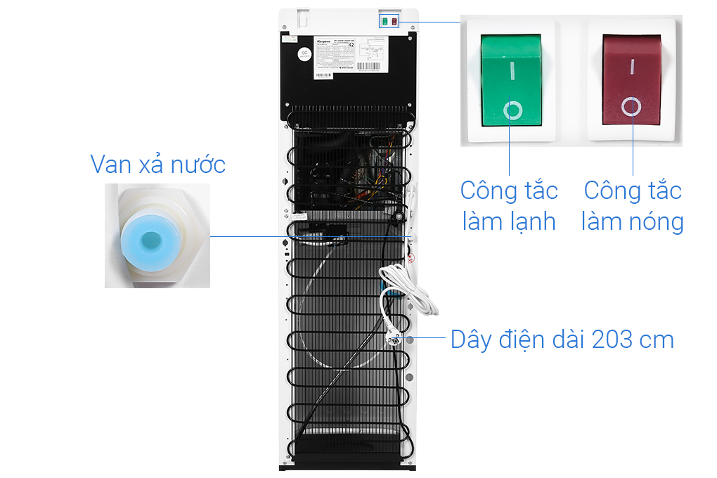 Cây nước nóng lạnh Kangaroo KG47A3