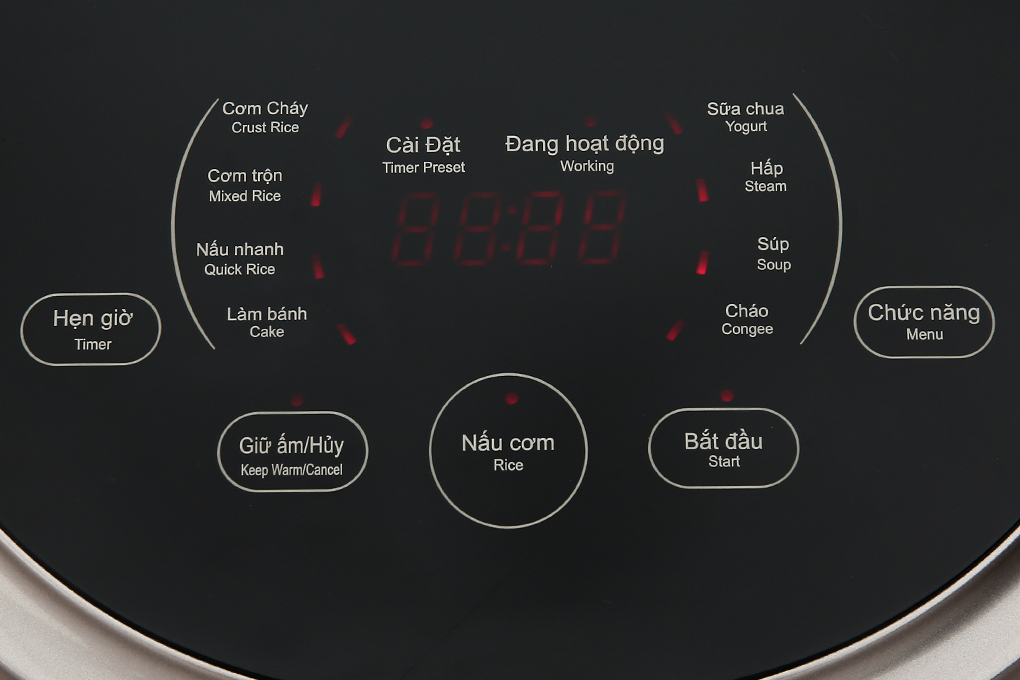 Nồi cơm điện tử Kangaroo 1.8 lít KG18DR12