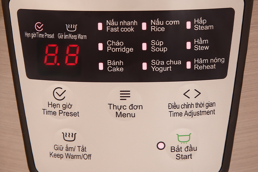 Nồi cơm điện tử Kangaroo 1.8L KG18DR7