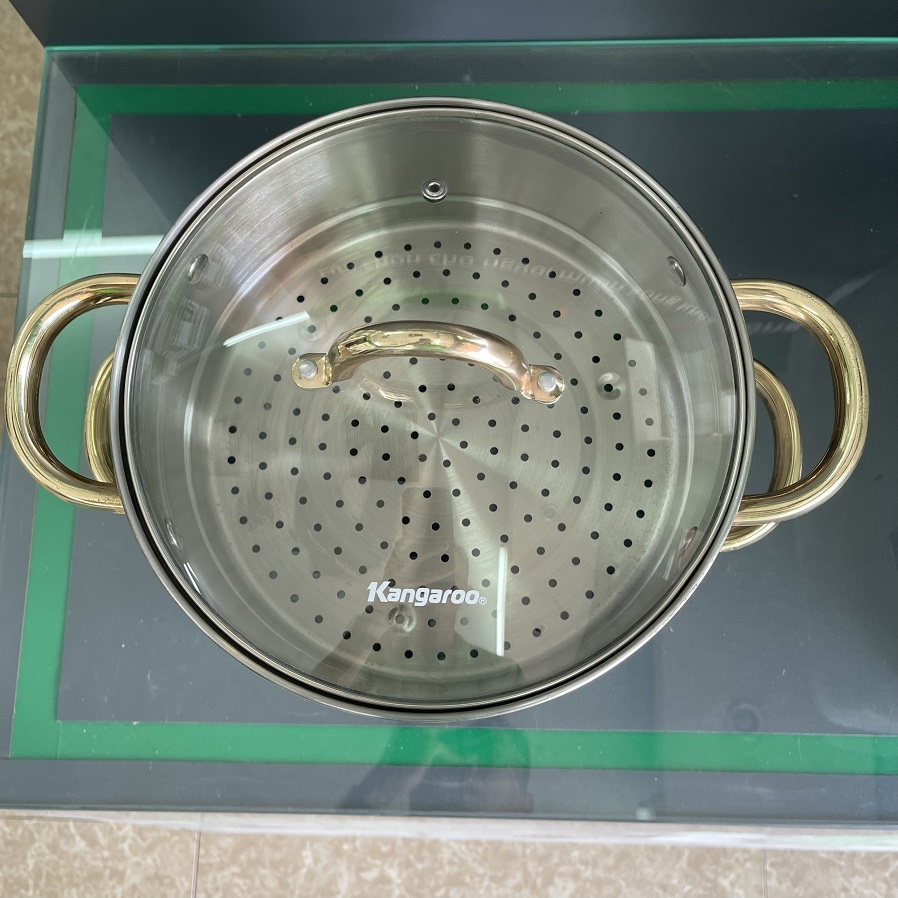 Bộ nồi hấp inox Kangaroo KG871 - Hàng trưng bày thanh lý