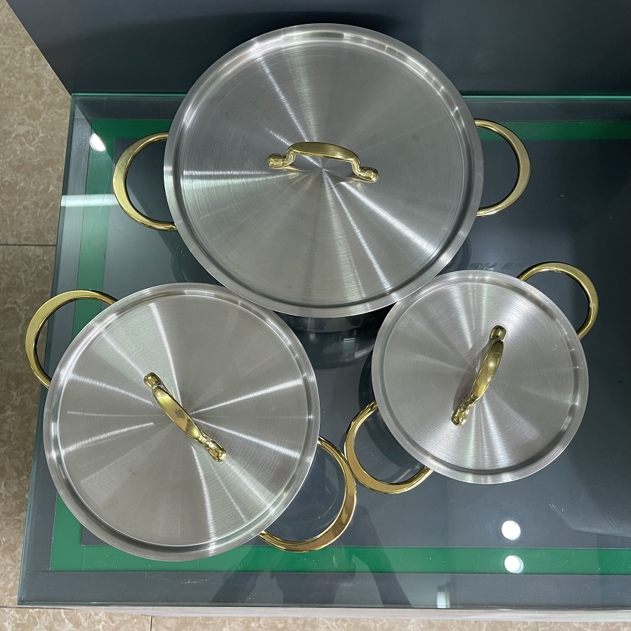 Bộ nồi inox Kangaroo KG183 - Hàng trưng bày thanh lý