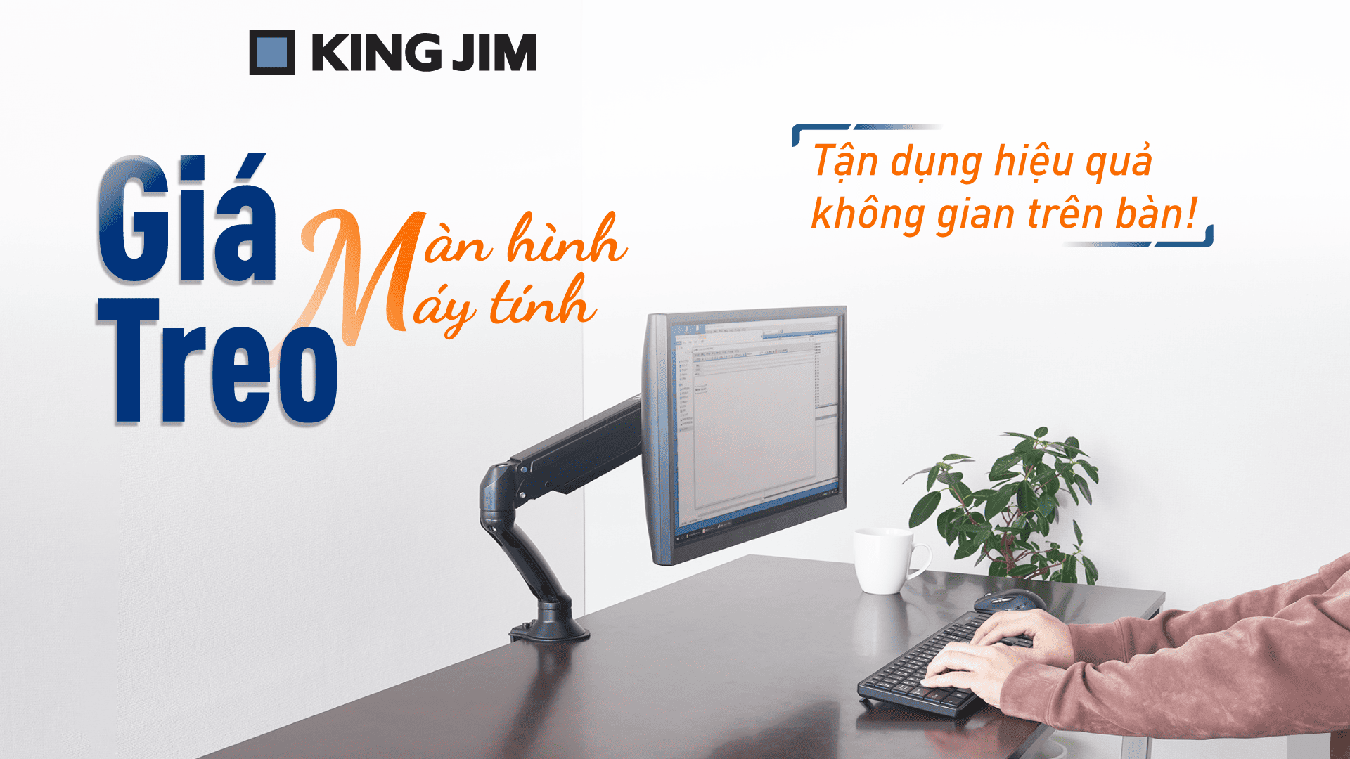 Giá treo màn hình máy tính ARM110 12 arm130 banner 01 1