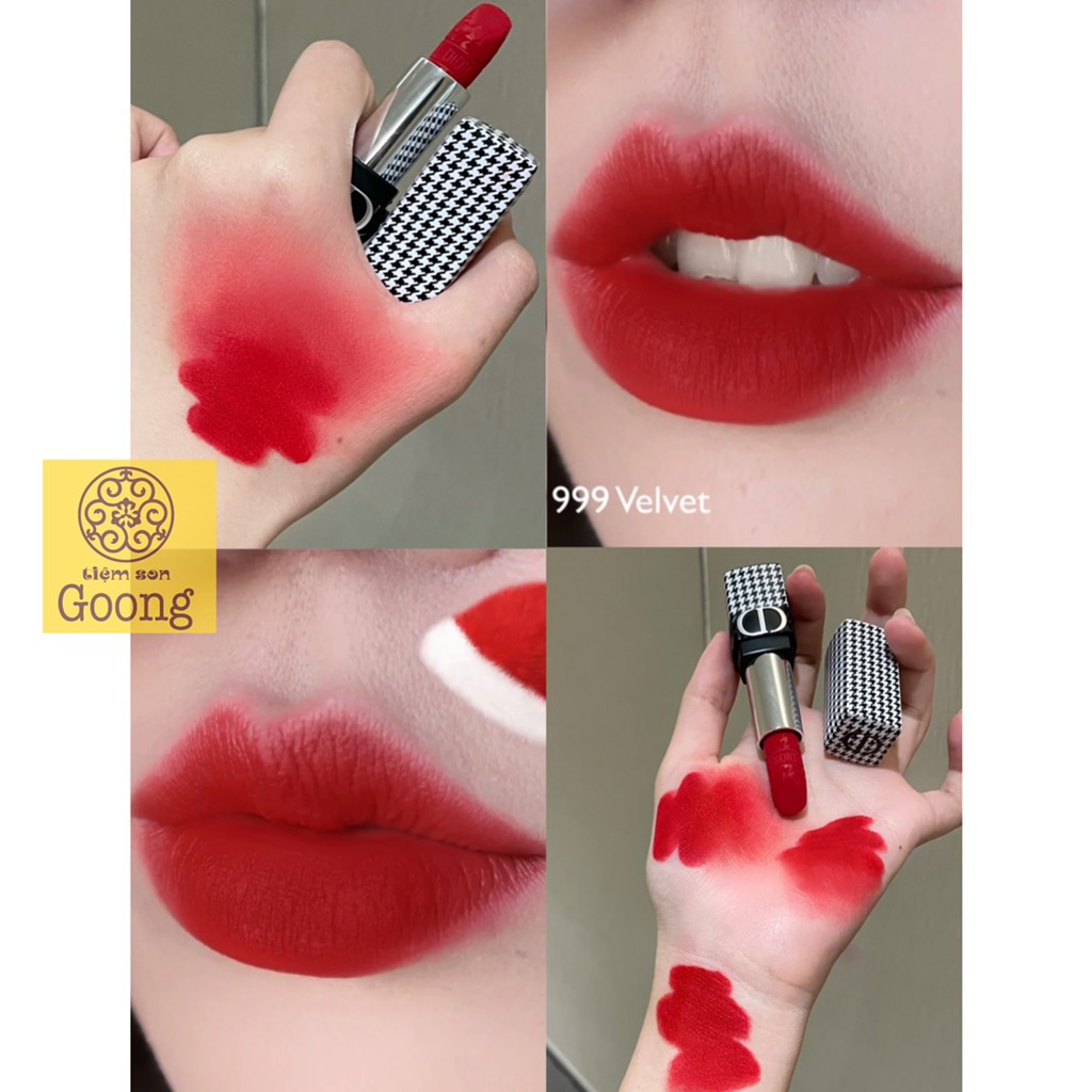 Son Dior Rouge Forever Transfer Proof Lipstick 999 Forever Dior New  Màu  Đỏ Tươi  Vilip Shop  Mỹ phẩm chính hãng