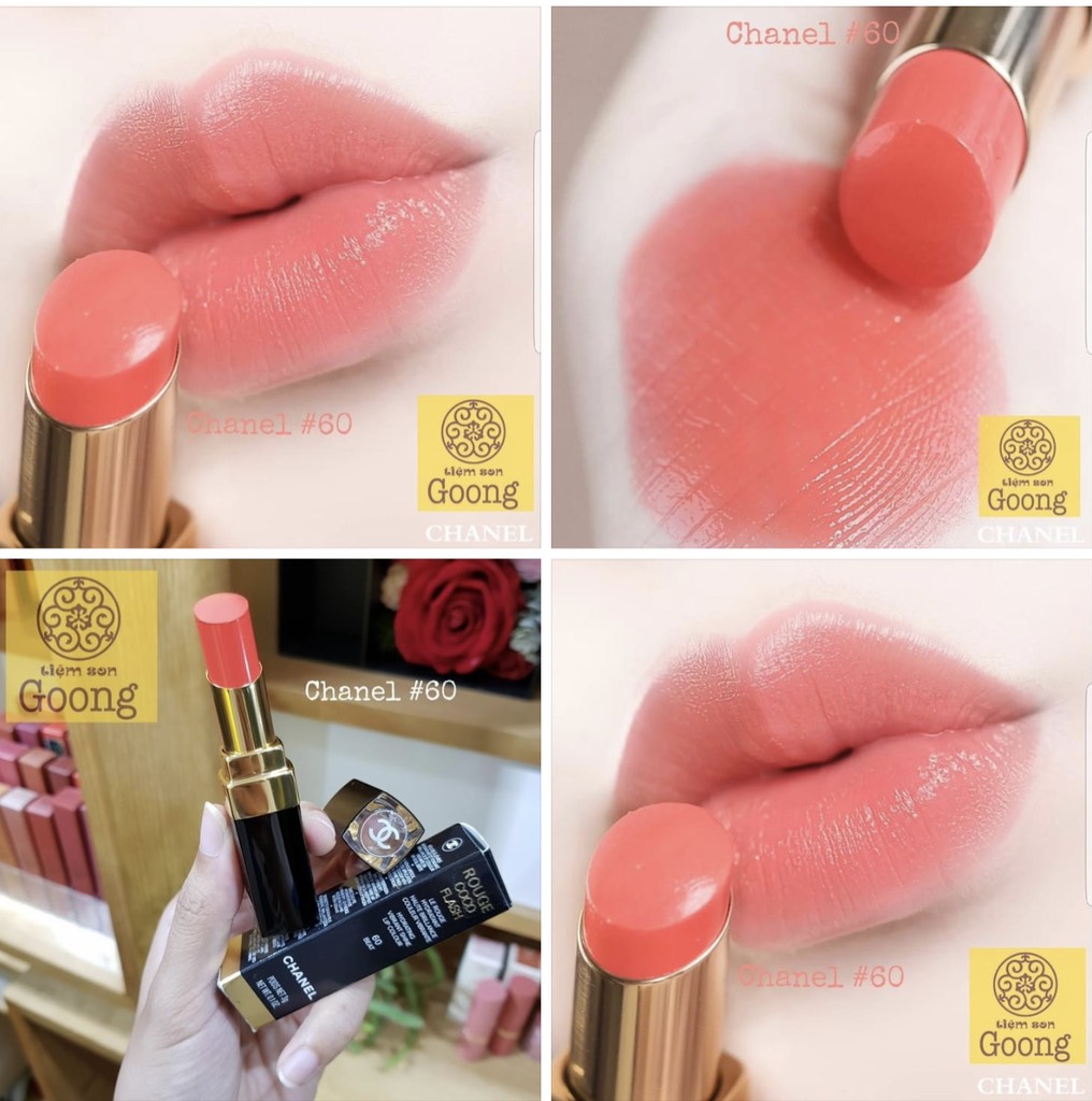 Chanel Desir Rouge Coco Flash Review Swatches Makeup Look Chanel Desir Rouge  Coco Flash Review