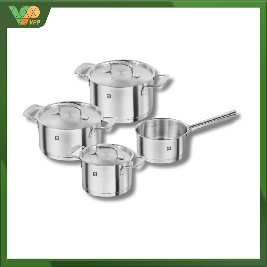 Bộ nồi inox ZWILLING Base 4 món chính hãng
