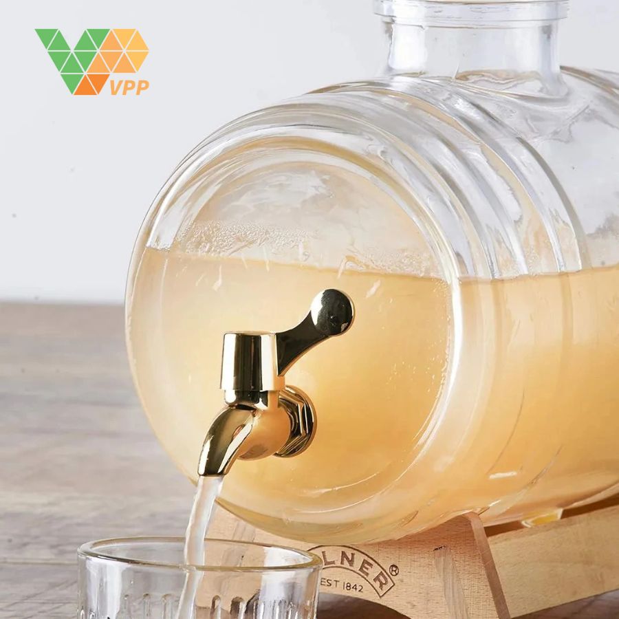 Lưu ý vệ sinh và sử dụng Bình nước thủy tinh Barrel