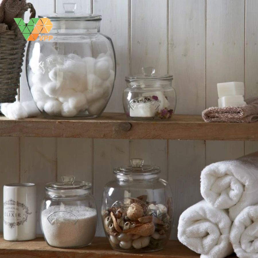 Lưu ý vệ sinh và sử dụng Hũ thủy tinh bầu Kilner 0.85L