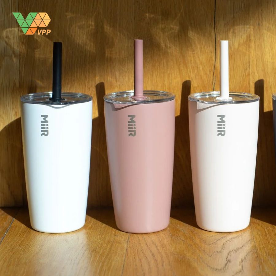 Ly giữ nhiệt Tumbler kèm ống hút