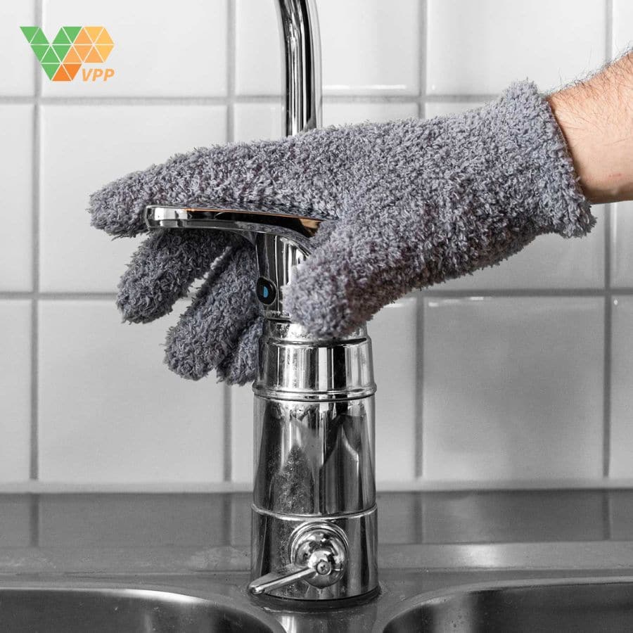 Lưu ý vệ sinh và sử dụng Bộ găng tay lau đồ dùng High Five 2 cái