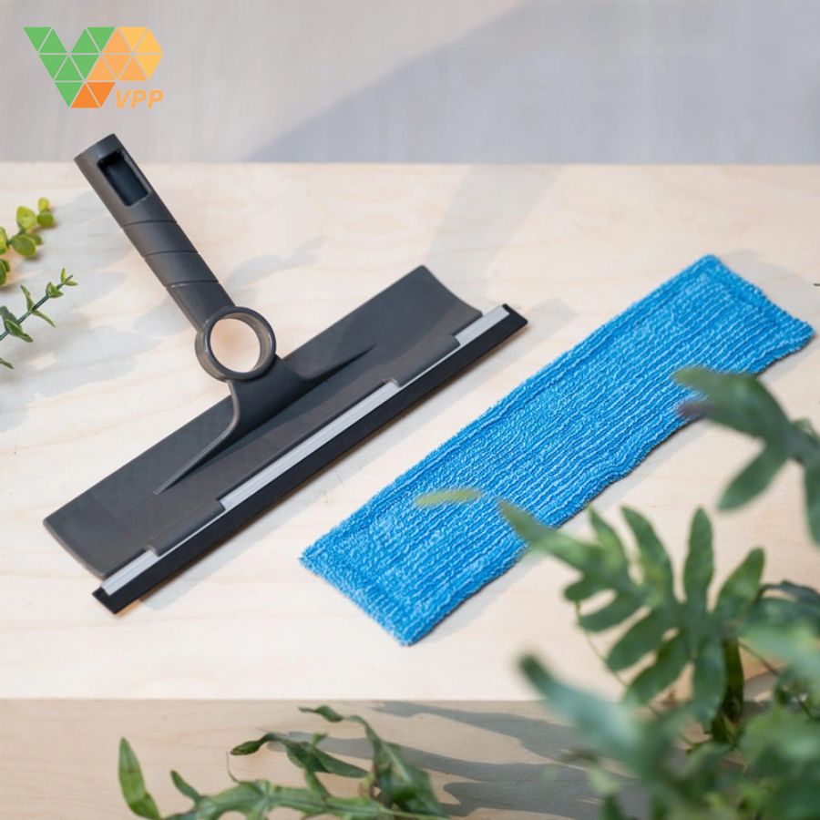 Lưu ý vệ sinh và sử dụng bộ dụng cụ lau kính 2in1 Nordic Stream 2 món
