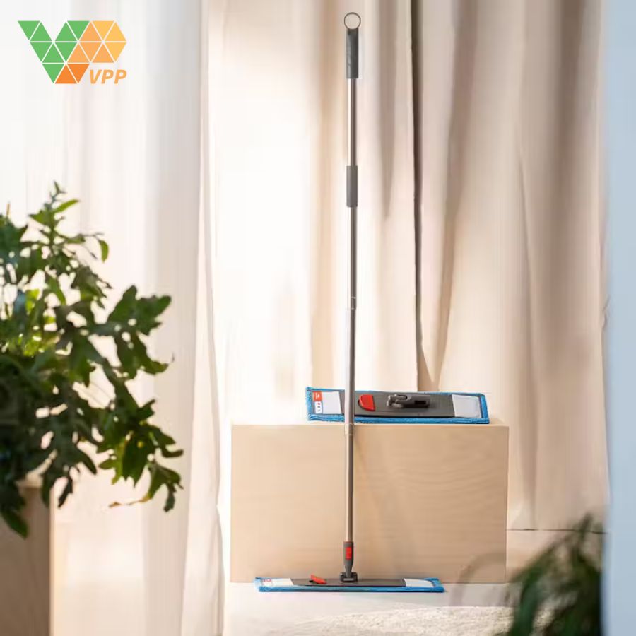 Lưu ý vệ sinh và sử dụng bộ dụng cụ lau nhà thông minh Nordic Stream 160cm 3 món