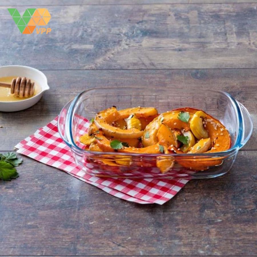 Lưu ý vệ sinh và sử dụng khay bánh hình vuông Ocuisine 39x24x6cm