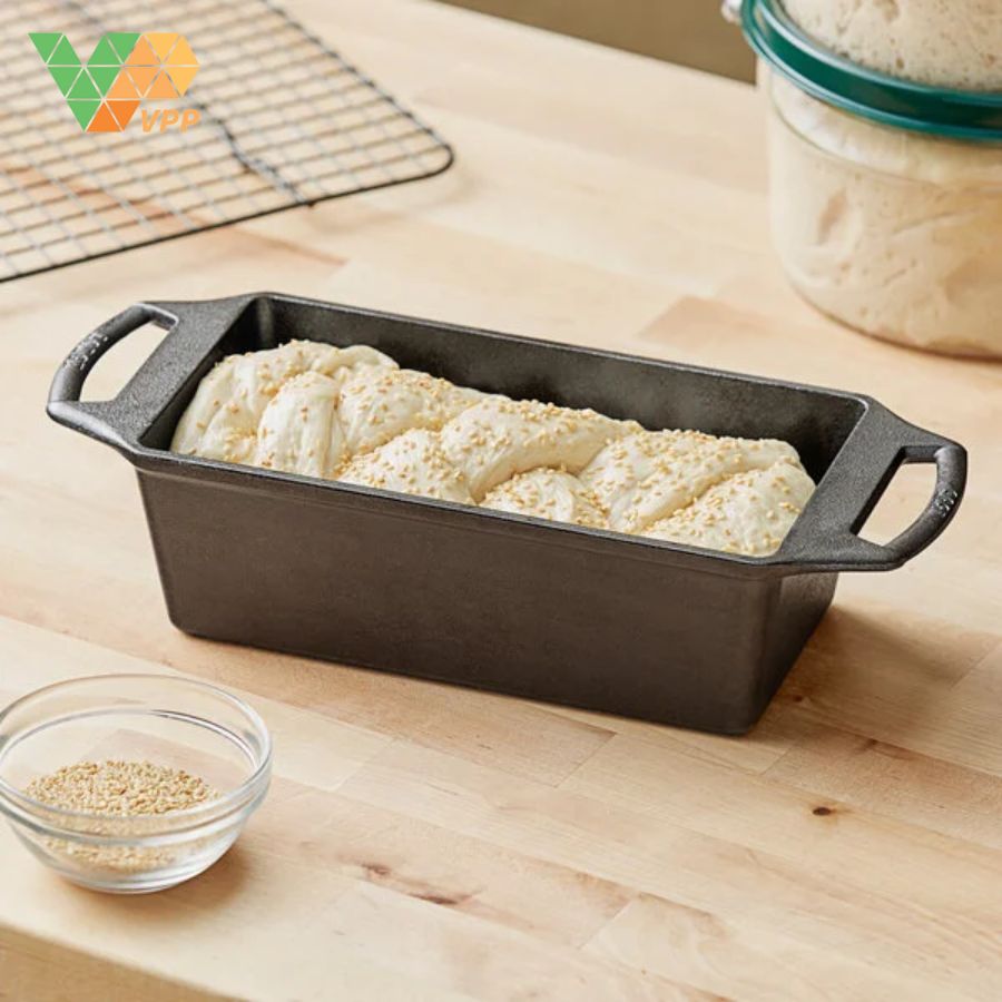 Lưu ý vệ sinh và sử dụng khay gang LODGE Loaf Pan 21.59x11.43cm