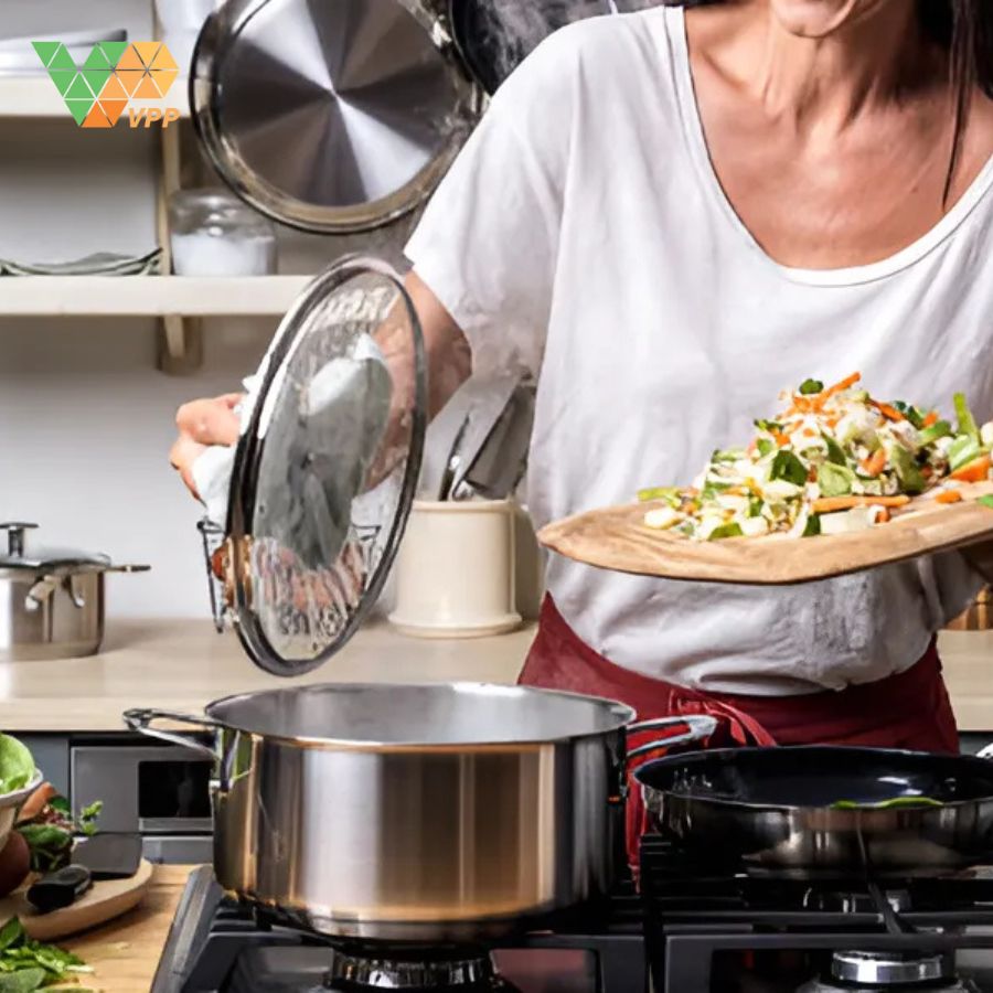 Lưu ý vệ sinh và sử dụng nồi inox Covered KitchenAid