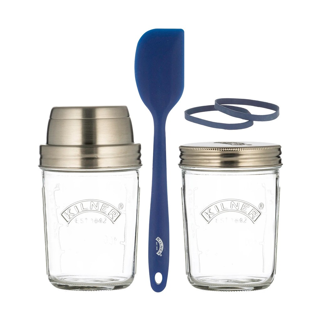 Kilner - Bộ hũ thủy tinh nuôi men làm bánh - 3 món