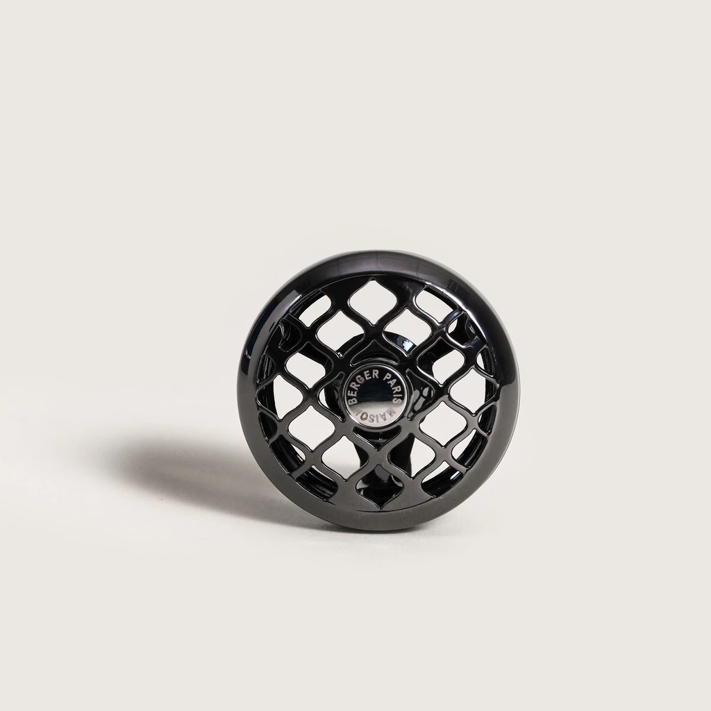 Maison Berger - Kẹp tinh dầu xe hơi Resonance Gun Metal