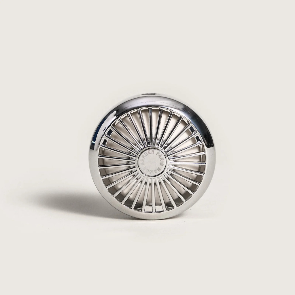 Maison Berger - Bộ kẹp tinh dầu xe hơi Illusion Black Angelica - 2 món