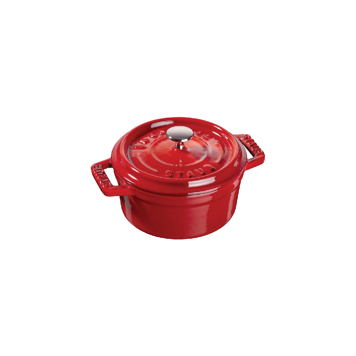 Staub - Nồi tròn màu đỏ cherry