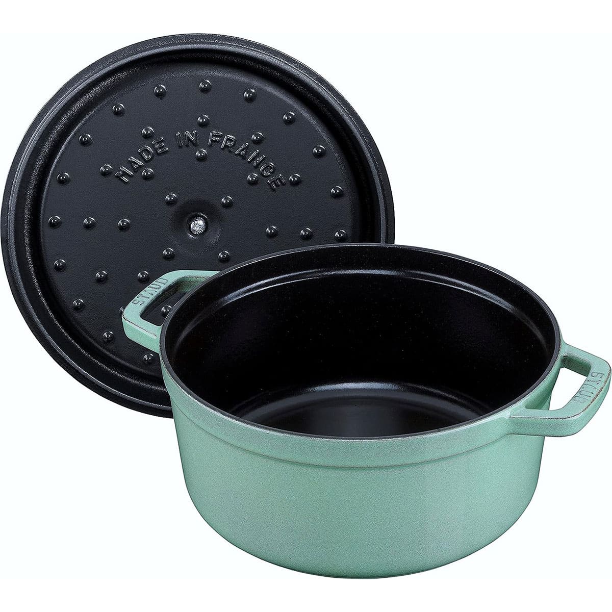 Staub - Nồi tròn màu xanh sage - 22cm (2.6L)