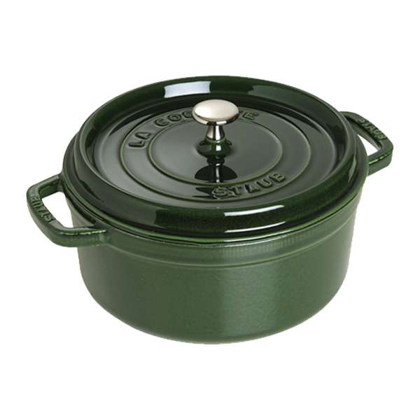 Staub - Nồi tròn màu xanh rêu