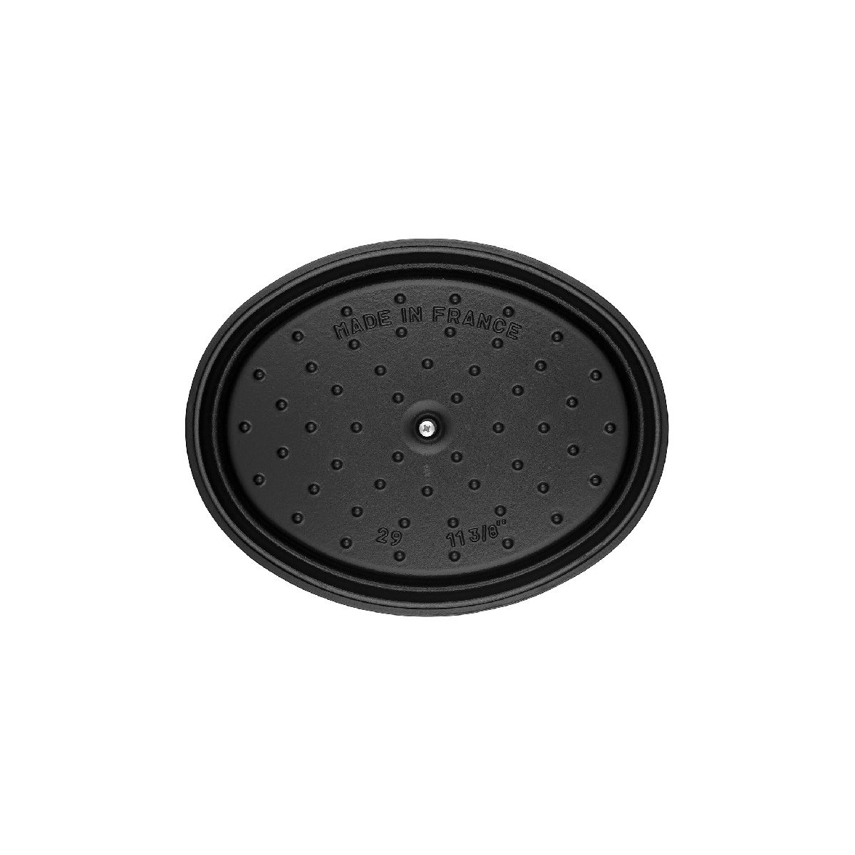 Nồi oval STAUB màu đen