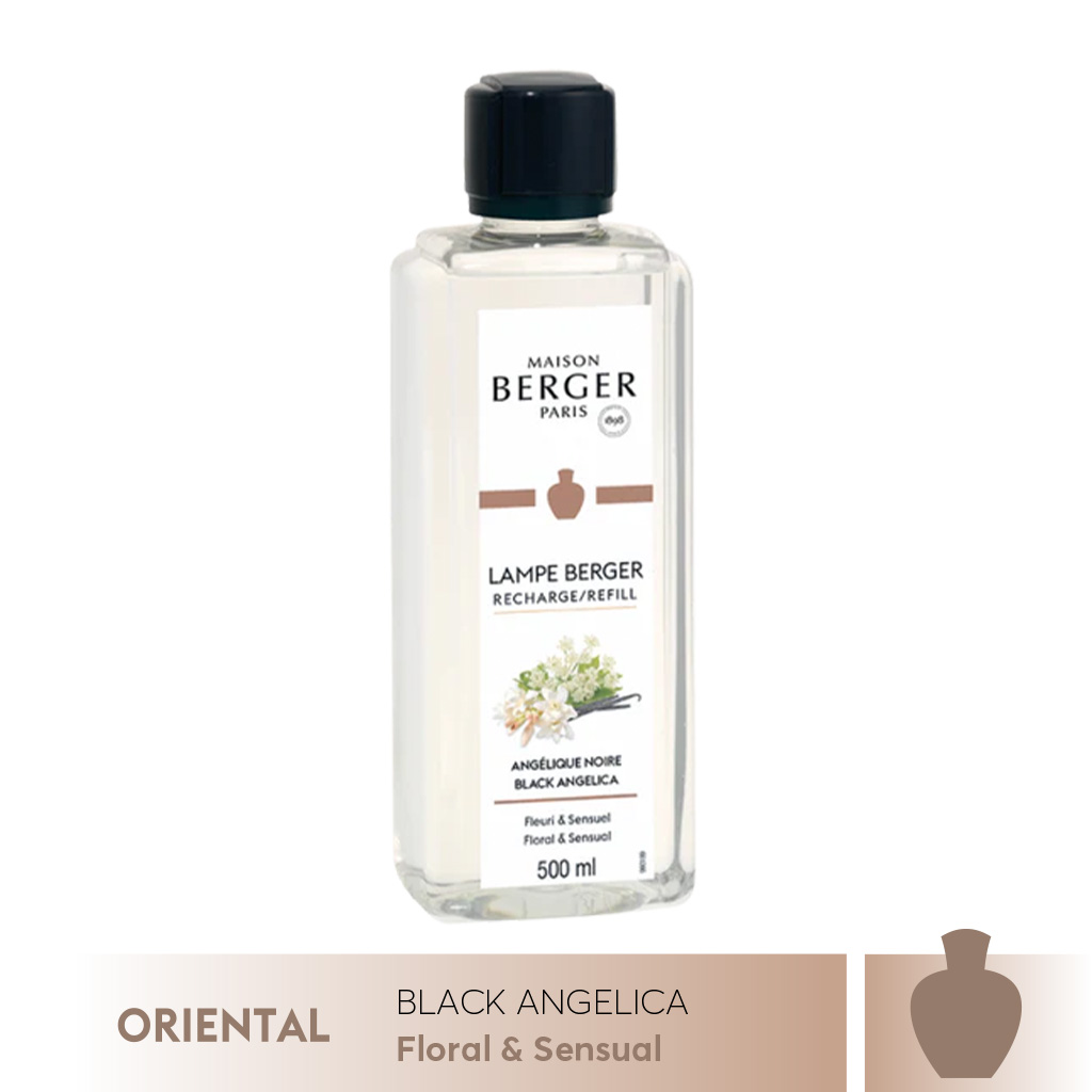 Maison Berger - Tinh dầu đèn xông hương Black Angelica - 500ml