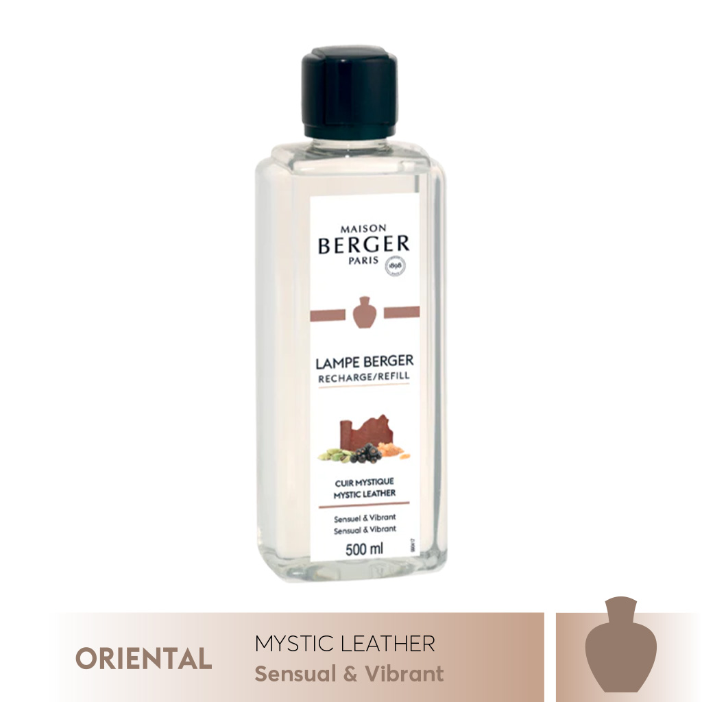 Maison Berger - Tinh dầu đèn xông hương Mystic Leather - 500ml