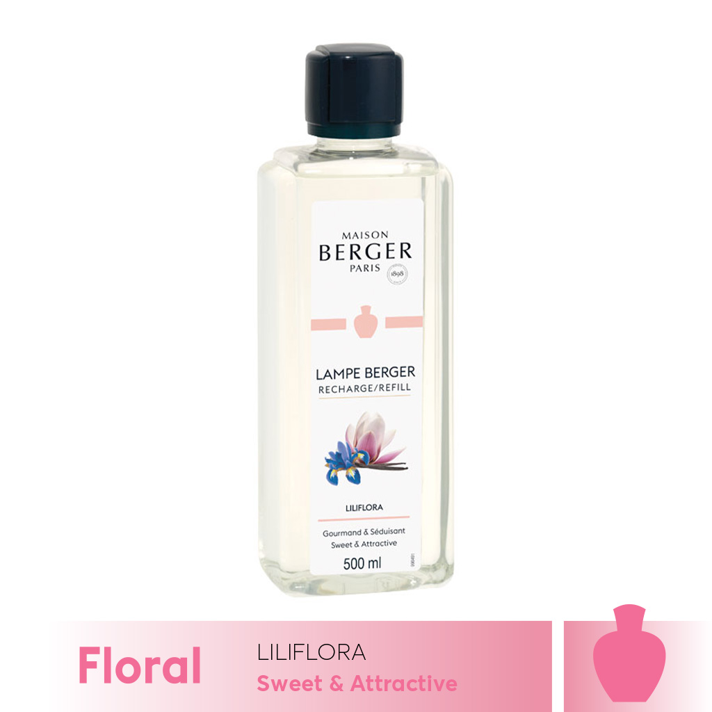 Maison Berger - Tinh dầu đèn xông hương Liliflora - 500ml