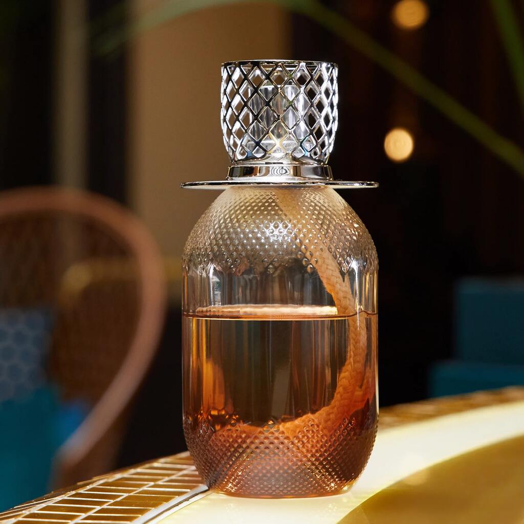 Maison Berger - Bộ đèn xông tinh dầu Evanescence Fawn - 2 món - 358ml