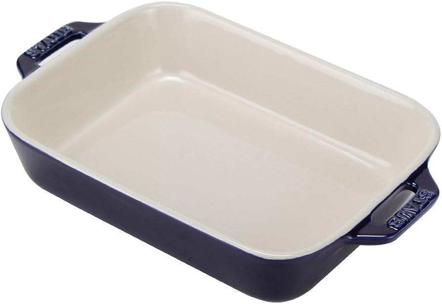 Staub - Khay gốm hình chữ nhật